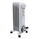 image 1 of 1000W 5 Fin Portable Oil Filled Radiator Electric Heater