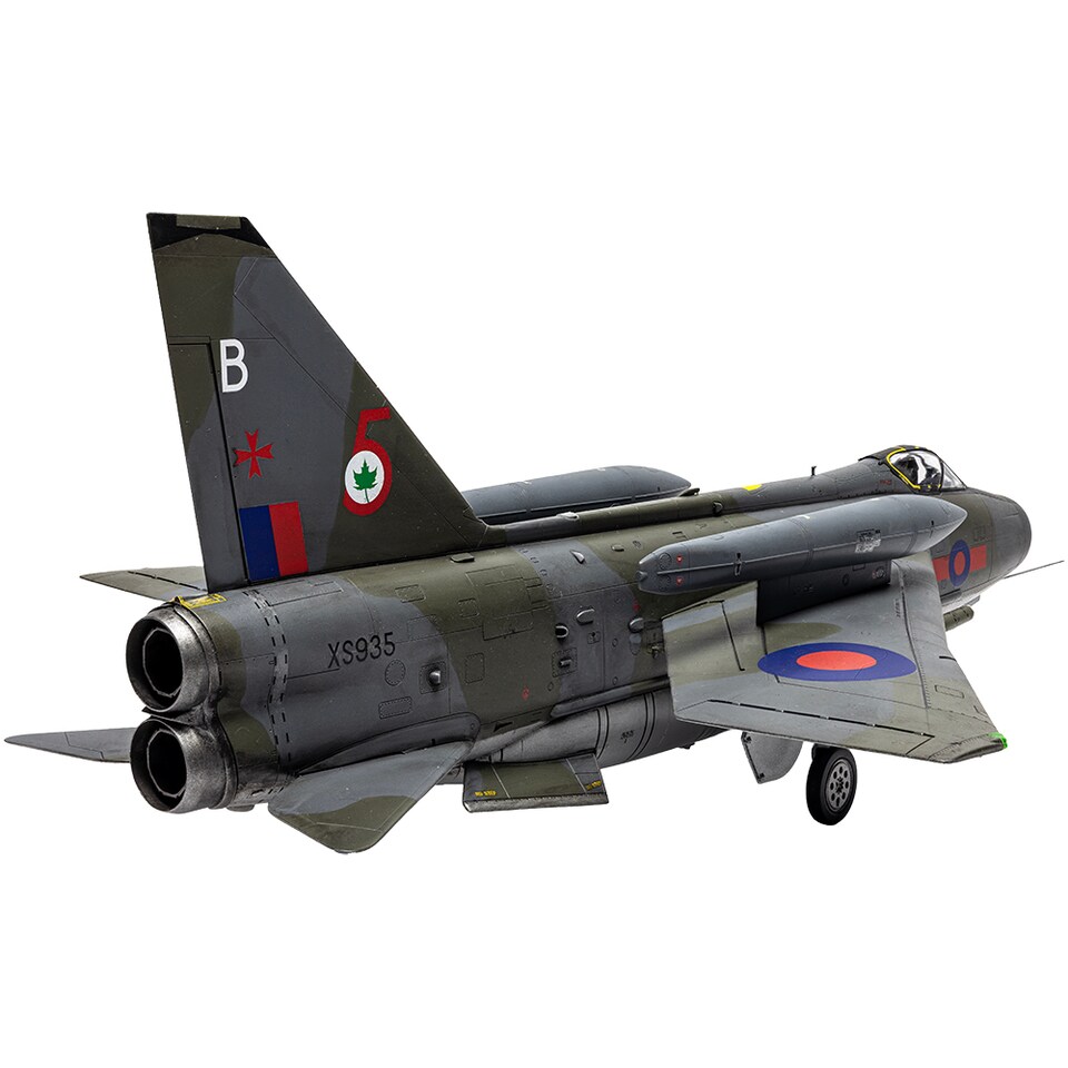 image 1 of Airfix English Electric Lightning F.6 Military Aircraft Model Kit Scale 1-48