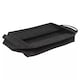image 4 of Large Felt Storage Basket Closet Toy Hamper Laundry Bag Shelf Box Organiser | Black | Set of 2