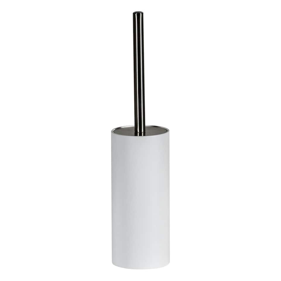 image 1 of Showerdrape Alto White Toilet Brush & Holder