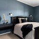 image 5 of Traditional Switched Downlight Wall Light in Matte Black with Opal Glass Shade