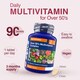 image 4 of Zipvit Over 50s Multivitamin, Immune, Bone & Energy Support, 90 Vegan Tablets, 3-Month Supply