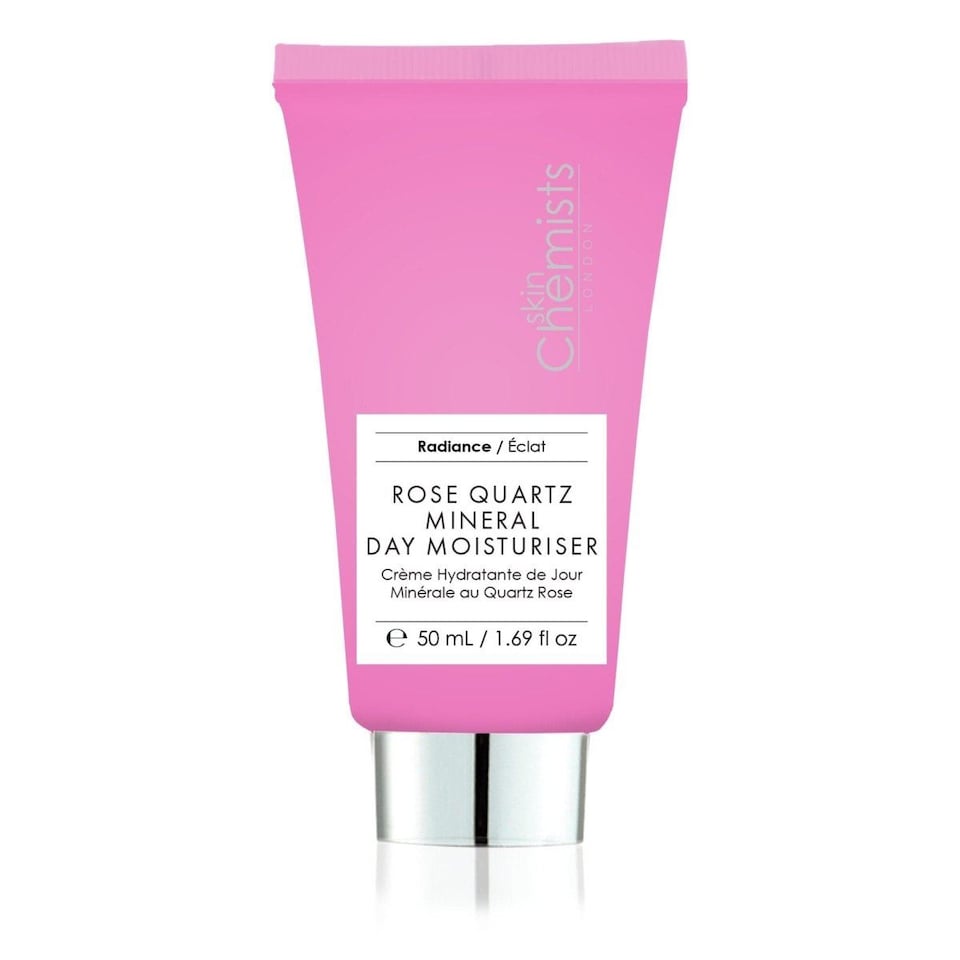 image 1 of skinChemists Rose Quartz Anti-Ageing Mineral Day Moisturiser 50ml for Loss of Firmness, Fine Lines, Wrinkles