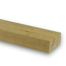 PACK OF 10 (Total 10 Units) - 75mm x 150mm (6" x 3") Sawn Timber Carcassing Wood Softwood Timber - 3.0m Length