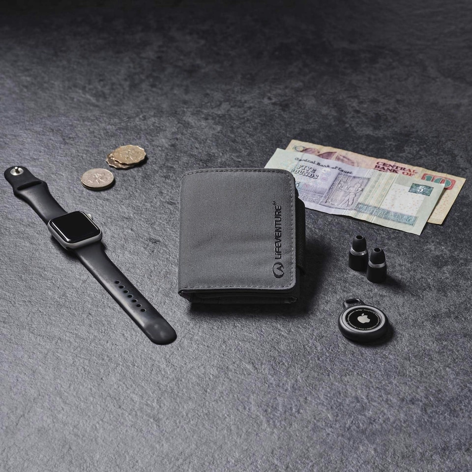 image 1 of Lifeventure RFiD Recycled Wallet Card Holder Green | Olive