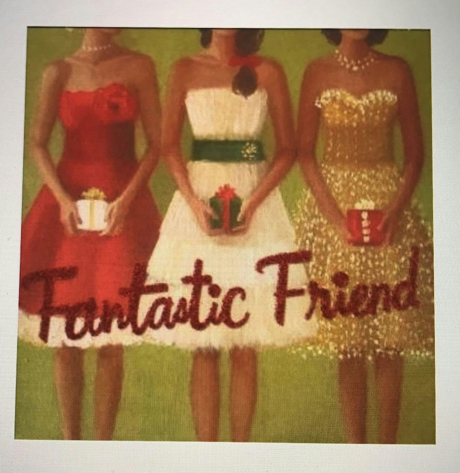 image 1 of Fantastic Friend at Christmas, Christmas Greetings Card