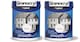 image 2 of Leyland Granocryl Smooth Masonry Paint - Brilliant White - 5L - Pack of 2