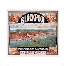 BLACKPOOL (2) - 30x40 - AG PRINTS