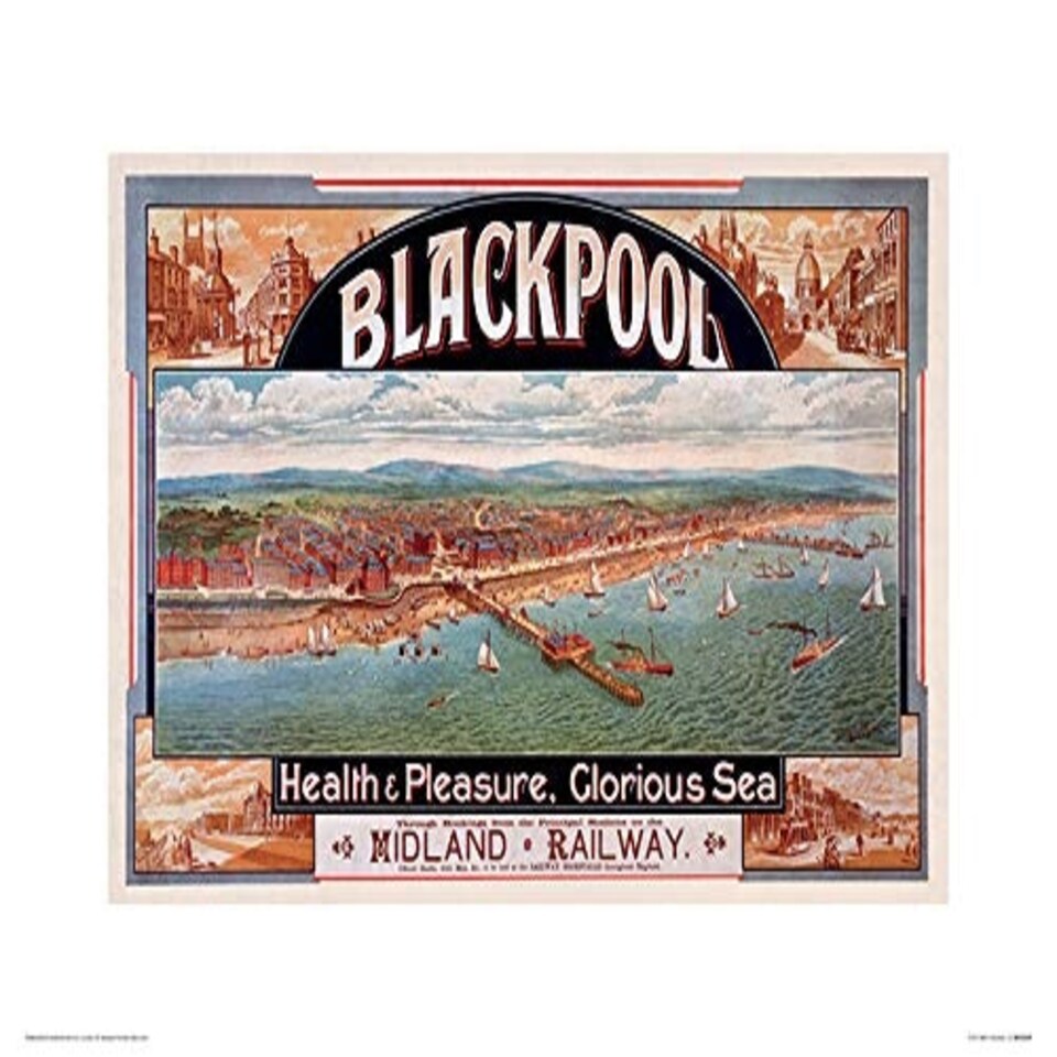 BLACKPOOL (2) - 30x40 - AG PRINTS
