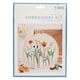 image 1 of RHS Embroidery Kit, Multicoloured, 8", In the Wild