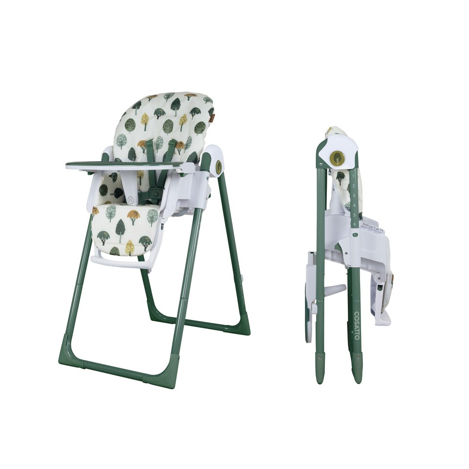 image 1 of Cosatto Pip Adjustable Compact Highchair Birth to 15kg