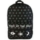 image 1 of Rock Sax Panic! At The Disco Backpack - Black/Grey/White - One Size