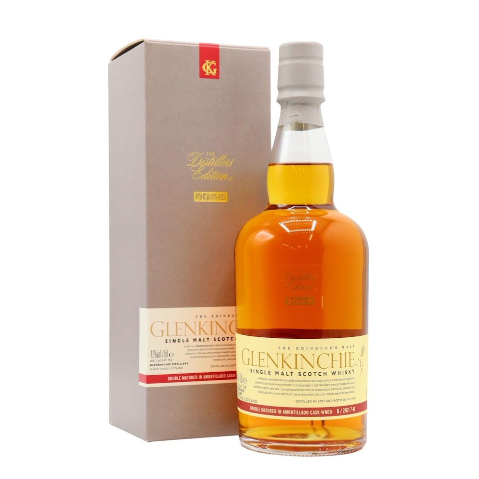 Glenkinchie 2019 Distillers Edition Single Malt Scotch 2007 12 year old Whisky
