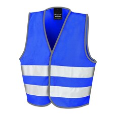 SAFE-GUARD by Result Childrens/Kids Core Enhanced Hi-Vis Vest - Royal Blue - 7-9 Years