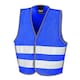 image 1 of SAFE-GUARD by Result Childrens/Kids Core Enhanced Hi-Vis Vest - Royal Blue - 7-9 Years