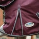image 5 of Weatherbeeta Comfitec Plus Dynamic II Combo Neck Midweight Horse Turnout Rug - Maroon/Grey/White - 5´ 6"