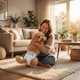 image 7 of PawHut Disposable Dog Diapers Female Dog Nappies S Dogs 48 Count