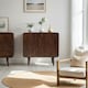 image 5 of Winnie Dark Mango Wood 2 Door Sideboard Brown