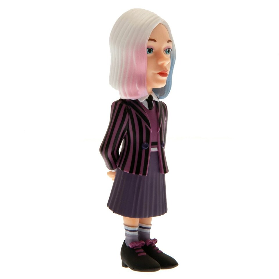 image 1 of Wednesday MiniX Enid Collectable Figurine - Purple/White - One Size