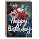 image 1 of Abstract Roses Flower Bouquet Oil Woman Her Birthday Card