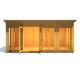 image 2 of Lela 16x8 Summerhouse - L282.1 x W490.4 x H227.5 cm Brown