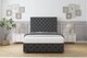 image 1 of Sloomy Watson Graphite Dumfries Divan Bed With Mattress 4 Drawers With 26" Strutted Headboard & 12" Matching Footboard 4' Small Double | Grey | Graphite | Small Double | 1