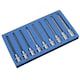 image 1 of Torx / Star Bit Sockets 1/2" Drive 9pcs T27 - T70 Deep By BERGEN AT828