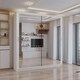 image 2 of Sliding wardrobes 4U Modern Full Mirror Sliding Door Wardrobe Multi Size (90-203cm) & Color Options | White | 150cm | 150cm