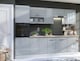 image 5 of Small Kitchen Sink Cabinet 800mm Under Sink Unit Modern Storage Grey High Gloss Star