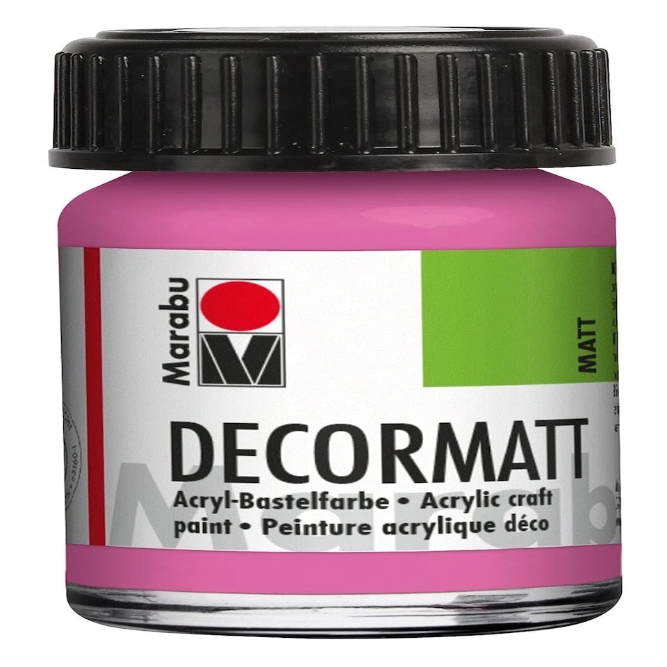 MARABU DECORMATT ARCYL 15ML PINK Multi
