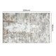 image 2 of Marlow Large Area Rug Washable Living Room Hallway Runner | Grey | 160x230cm