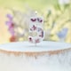 image 2 of Pressed Petal Number 5 Shaped Candle