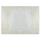 image 1 of Golden Star Ornament Glass Chopping Board | Multi