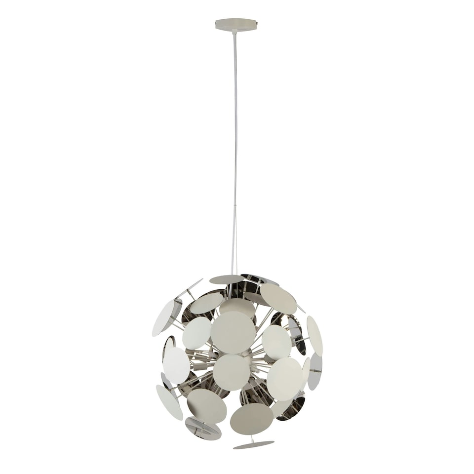 image 1 of BHS Sputnik Discs Ceiling Pendant Light, Matte White