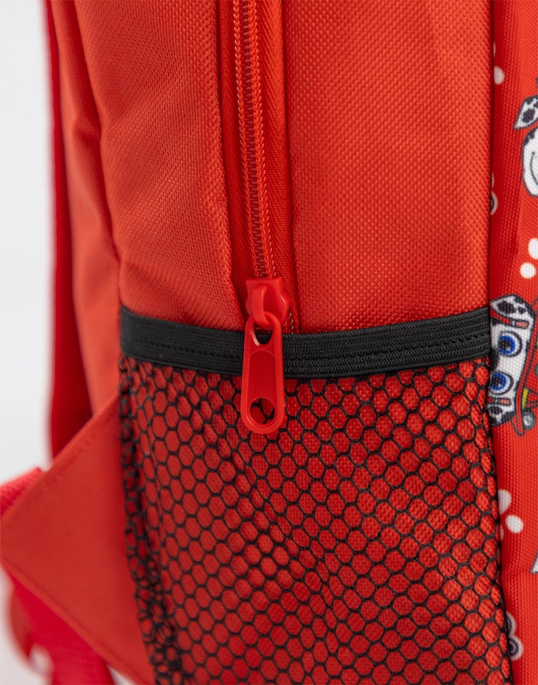 image 1 of Paw Patrol Marshall Kids Red Backpack | Unisex Children's School Bag with Zipper | Ideal for Back to School & Carrying Books | Official Paw Patrol Merchandise | Red | Red