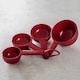 image 4 of KitchenAid 4-Piece Measuring Cup Set Empire Red