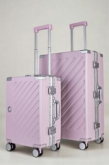 Zipperless Suitcase Set, PC Hard Shell, Small & Medium, TSA Lock