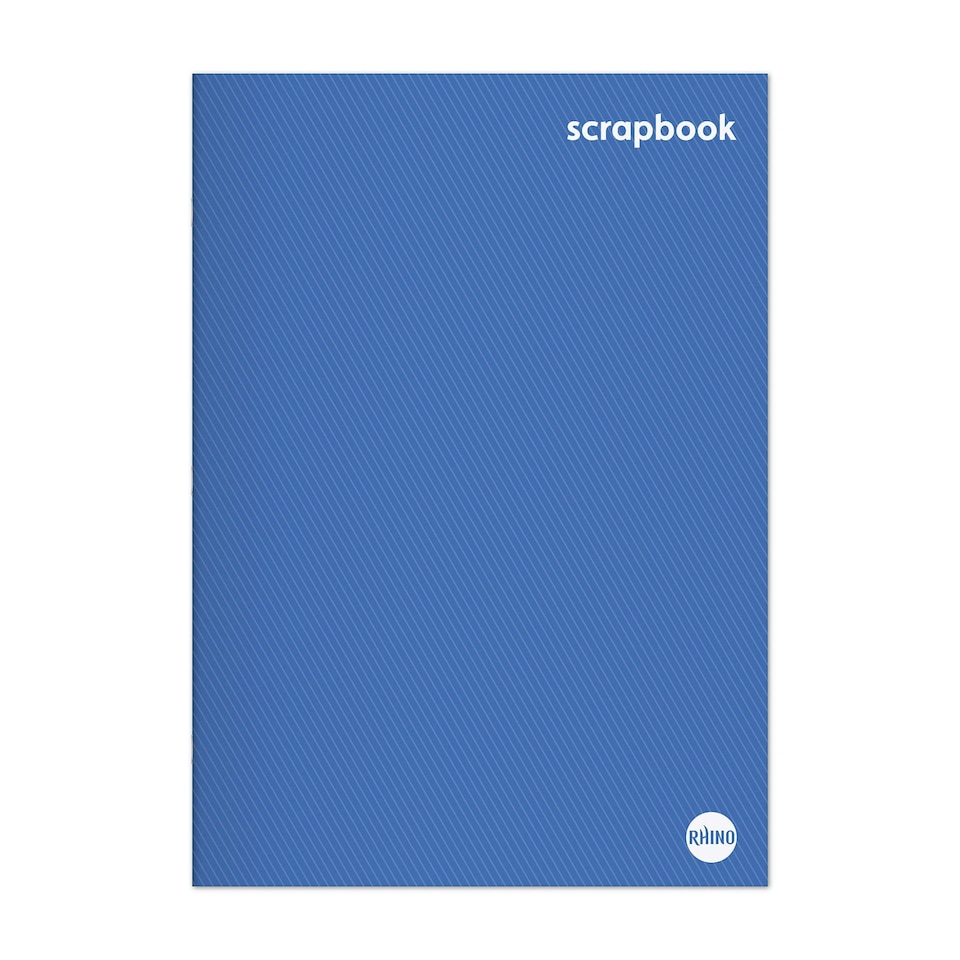 image 1 of Rhino A4+ 36 Pages Multi-Coloured Paper Scrapbook Pad