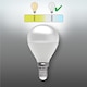 image 3 of BELL Lighting SES E14 LED Golf Ball 4.7W Light Bulb Natural White 4000K