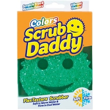 Scrub Daddy Sponge Colours Green Flex Texture Scrubber Green