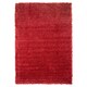image 1 of KUKOON Red Wine Deep Pile Shaggy Living Room Area Rug 240cm x 330cm