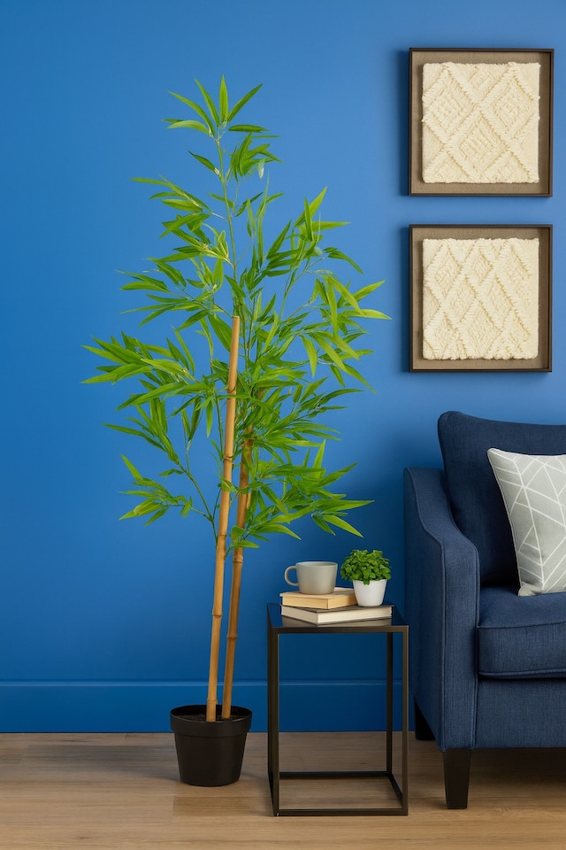 image 1 of Artificial 120CM Tall Decorative Ficus Plant