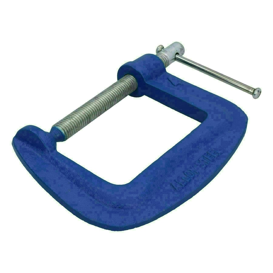 image 1 of Screw G Clamp Fastener Holder Clamping For Woodworking Welding 4" 20 Pack