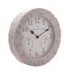 image 2 of Country Living Garden Clock 14" Grey