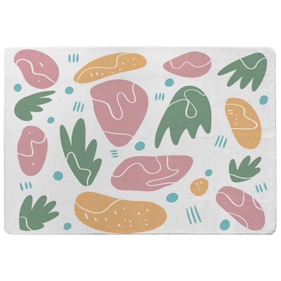 image 1 of Abstract nature illustrations (Rug) | Multi | XL