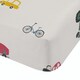 image 2 of Bianca Transport Cotton Fitted Sheet | White | Double