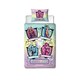 image 1 of Monster High Fierce Gradient Duvet Cover Set - Purple/Multicoloured - Single Purple | Single