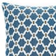 image 2 of Berkeley Geometric Chenille 45cm x 45cm Teal Cushion Set of 4 | Blue | Cream & Beige | 45cm x 45cm x 10cm | 4