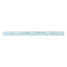 Unique Party Communion Celebration Banner 12ft - Blue - One Size