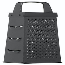 KitchenCraft Grater Black Non-Stick 17cm
